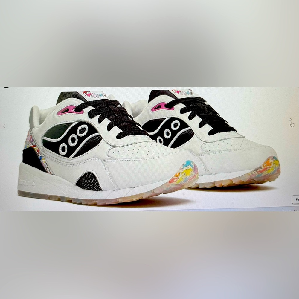 SAUCONY, men’s Keith HARING Collab shadow 6000 new without‎ tags size 10